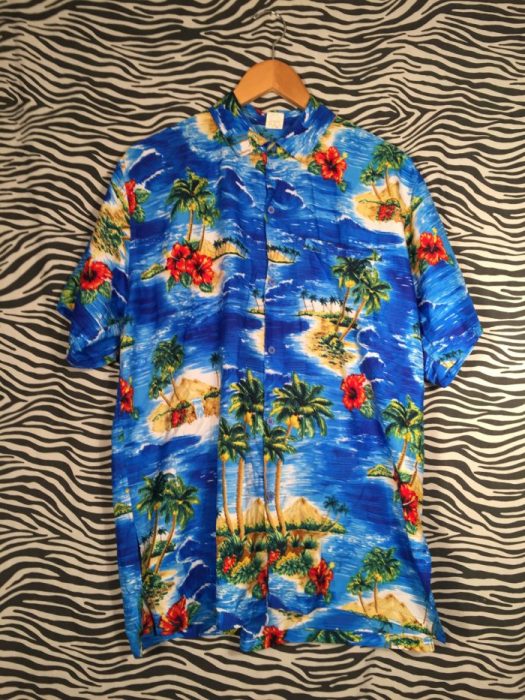 Blue Rima Hawaiian Shirt – East Village 